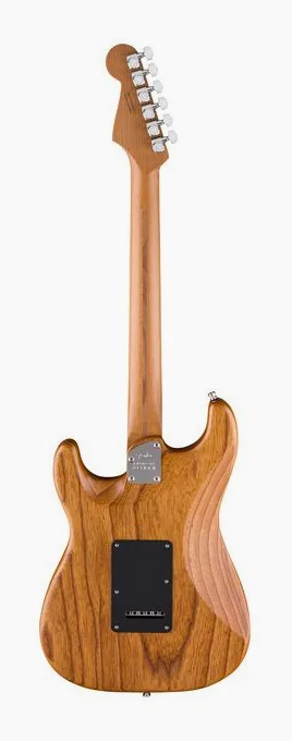 Fender LTD Am Ultra Strat NAT, korpus i lakier z bliska
