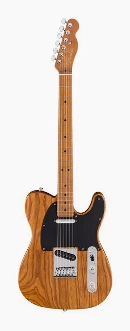 Fender LTD Am Ultra Tele NAT sfotografowana frontalnie