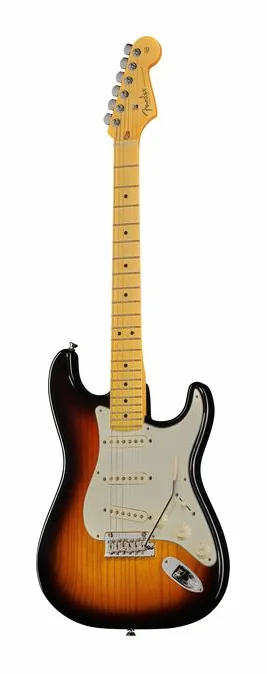Fender LTD Am Pro II Strat V MN 3TSB widziana od przodu