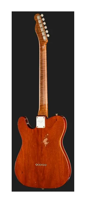 Fender LTD Artisan P90 Koa Strat AN z bliska od przodu