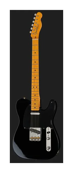 Fender LTD AV II 51 Tele MN BLK, tył korpusu
