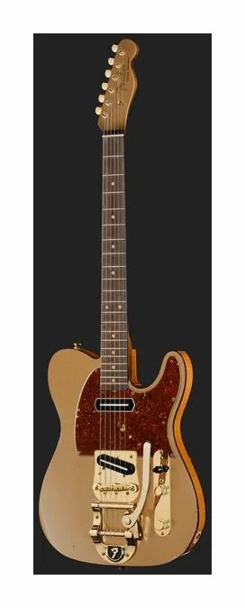Fender LTD Bow Tie Tele Bigsby BK sfotografowana frontalnie