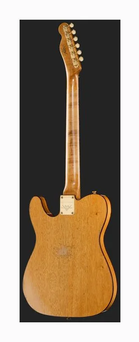 Fender LTD Bow Tie Tele Bigsby AFG, prog zerowy i pierwsze pozycje na gryfie