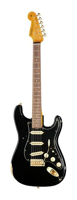 Fender LTD Custom 62 Strat Relic AB widziana od przodu