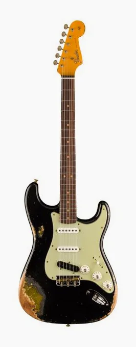 Fender LTD Hotshot Strat HR BSoACS sfotografowana frontalnie