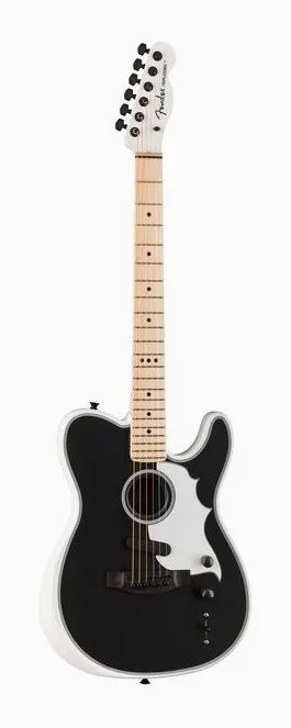 Fender LTD Jack White Triplesonic WB, gryf i podstrunnica z boku