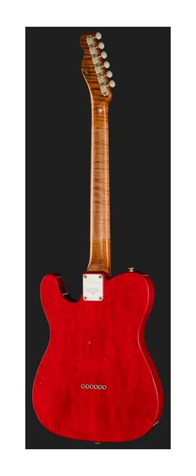 Fender LTD P90 Korina Tele Jmr ACT, linie korpusu z góry