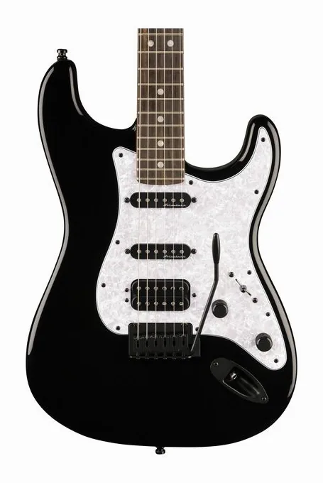 Fender LTD Player Fusion Strat HSS BK, prog zerowy i pierwsze pozycje na gryfie