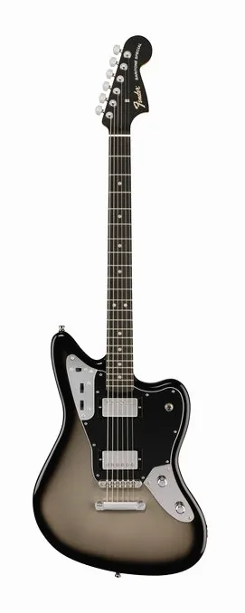 Fender LTD Player Fusion Jag Bari SLV z bliska od przodu
