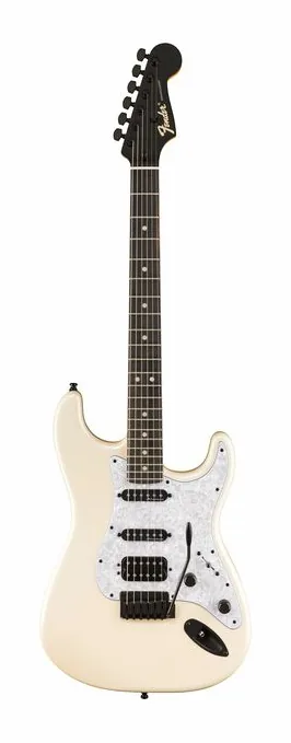 Fender LTD Player Fusion Strat HSS OP z bliska od przodu