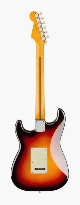Fender LTD Pro Clsc Silent Strat 3CSB, linie korpusu z góry