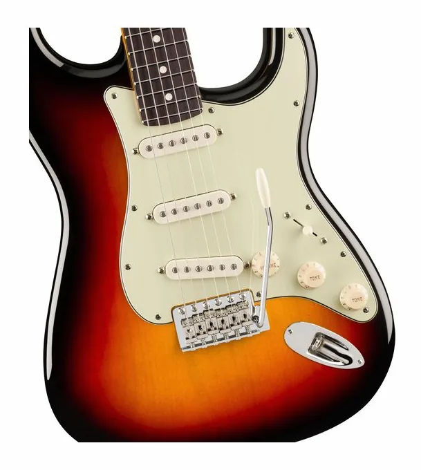 Fender LTD Pro Clsc Silent Strat 3CSB, gryf i podstrunnica z boku