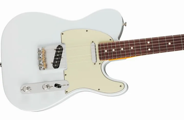 Fender LTD Pro Clsc Silent Tele SNB, prog zerowy i pierwsze pozycje na gryfie