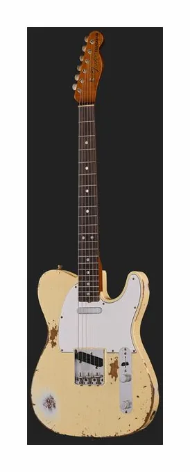 Fender LTD Roasted Tele Pro AVWT, gryf i podstrunnica z boku