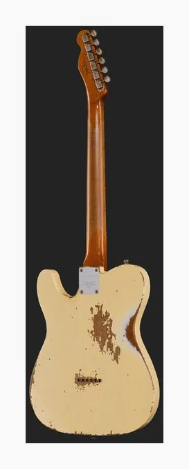 Fender LTD Roasted Tele Pro AVWT, przełącznik przetworników i gniazdo wyjściowe