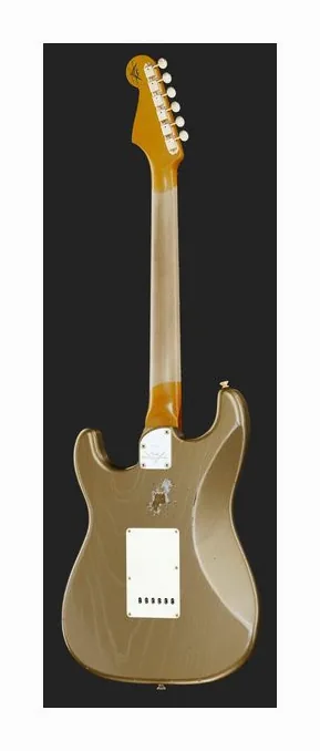 Fender LTD Roasted Strat Relic SG, prog zerowy i pierwsze pozycje na gryfie
