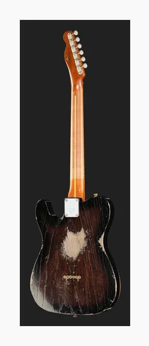 Fender LTD Roasted Strat Relic SG sfotografowana frontalnie