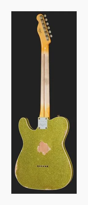 Fender LTD Tomatillo Tele Rel ACS, profil boczny korpusu