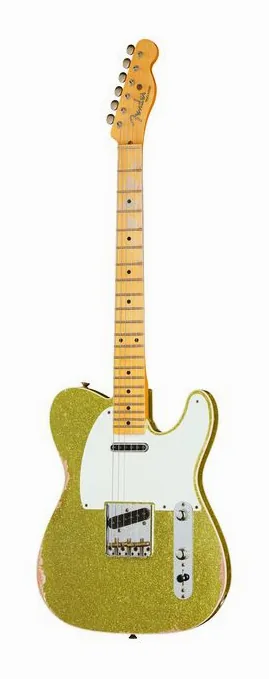 Fender LTD Tomatillo Tele Rel ACS widziana od przodu