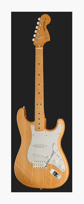 Fender Mark Speer Strat MN NAT, korpus i lakier z bliska