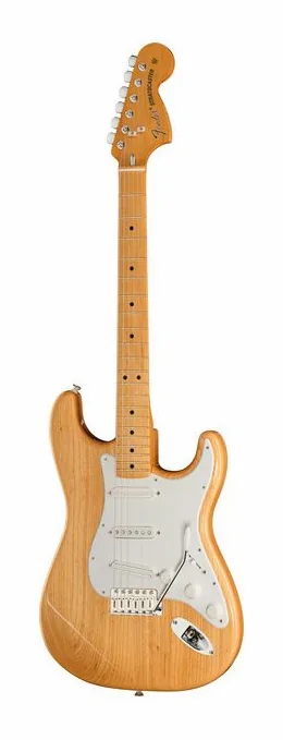 Fender Mark Speer Strat MN NAT z bliska od przodu