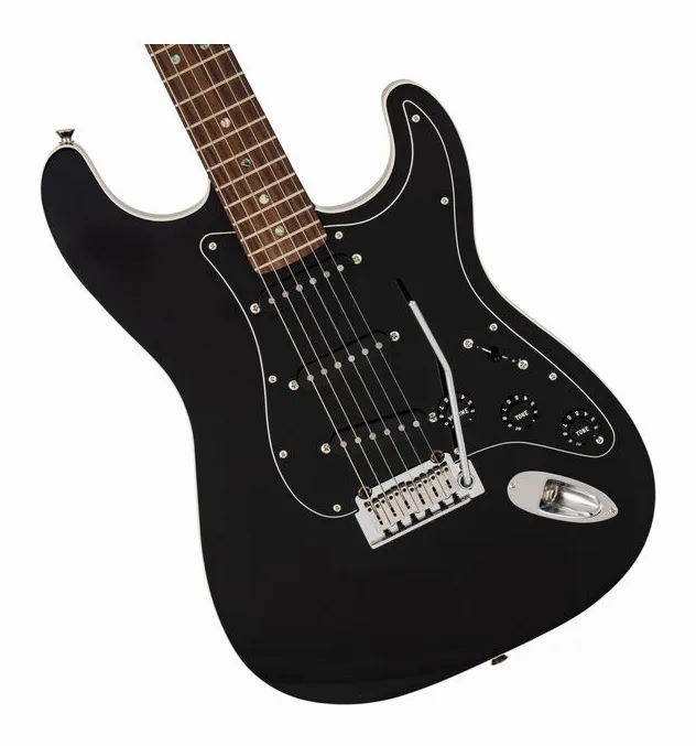 Fender MIJ Act Modern Strat RW BLK, tył korpusu
