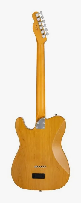 Fender MIJ Active Modern Tele RW BLK widziana od przodu