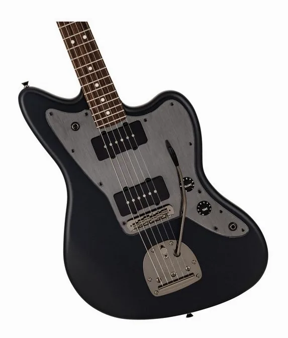 Fender MIJ Hybrid II Jazzmaster MPB, główka z kluczami i logo