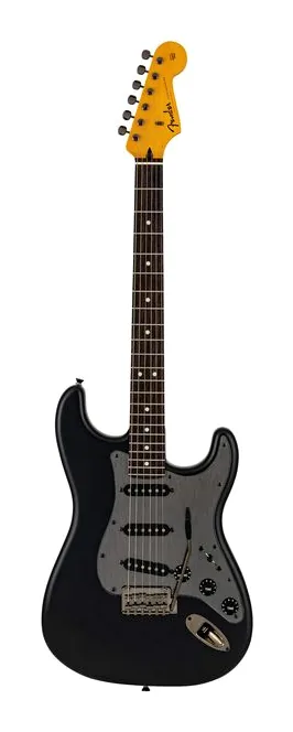Fender MIJ Hybrid II Strat RW MPB ujęta od przodu na neutralnym tle