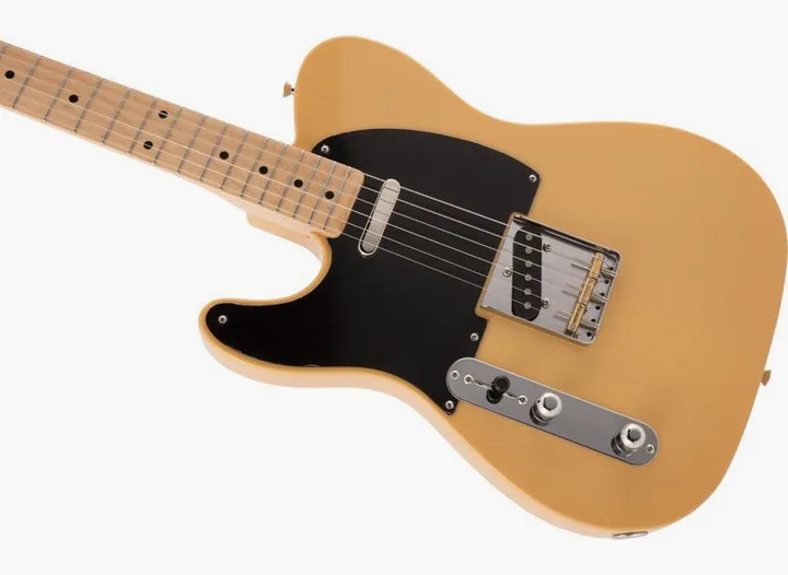Fender MIJ Trad 50s Tele LH MN BTB, gryf i podstrunnica z boku