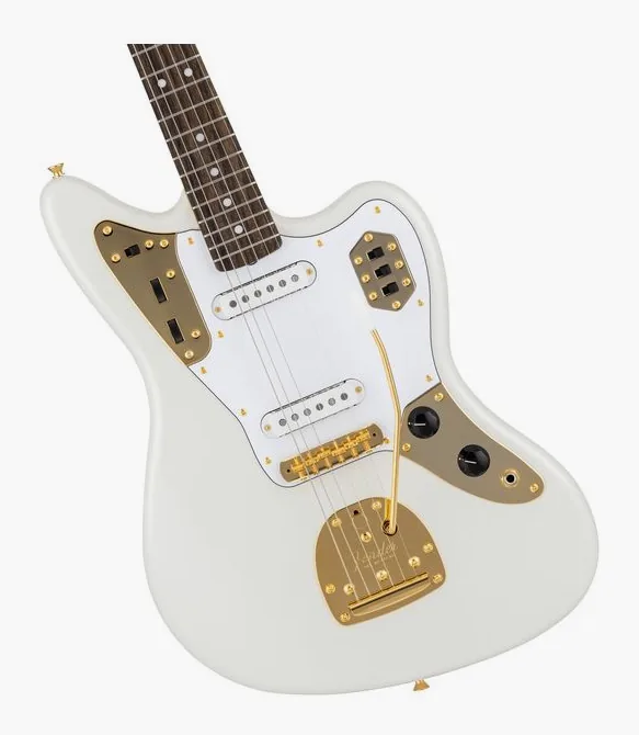 Fender MIJ Trad II 60s Jaguar WPL, przełącznik przetworników i gniazdo wyjściowe