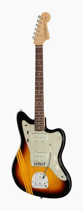 Fender MIJ Trad II 60s Jazzmaster 3TS z bliska od przodu