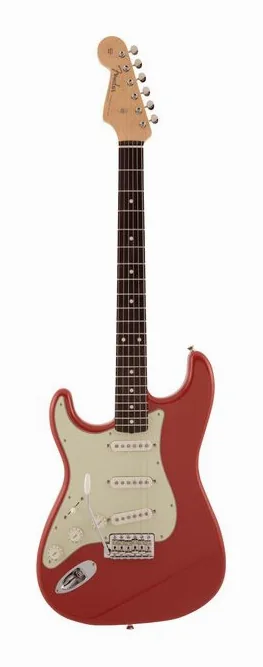 Fender MIJ Trad 60s Strat LH RW FRD widziana od przodu