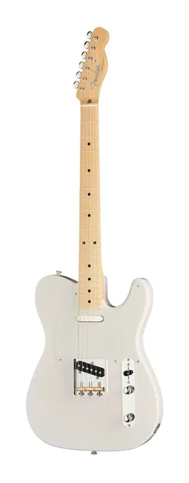Fender MIJ Trad 50s Tele MN WBL z bliska od przodu