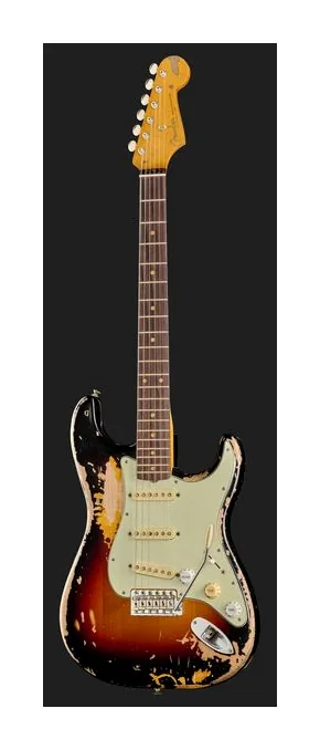 Fender Mike McCready Strat 3TSB, gryf i podstrunnica z boku