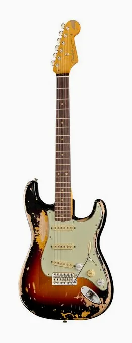 Fender Mike McCready Strat 3TSB widziana od przodu