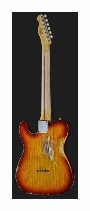 Fender 1951 Nocaster Aged Cherry B, przetworniki i gałki regulacji