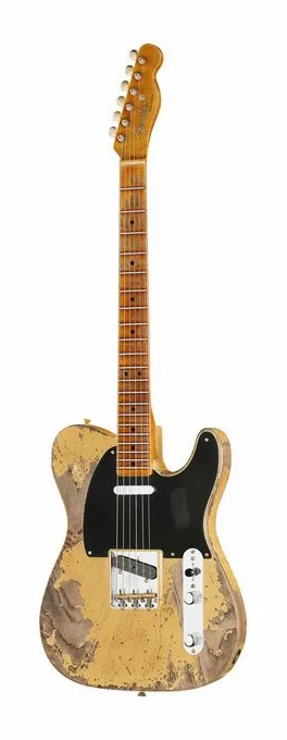 Fender 1951 Nocaster Super HR NBL widziana od przodu