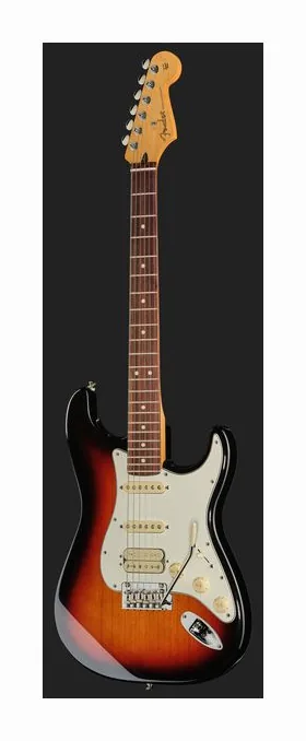 Fender Player II Mod Strat HSS RW OLP, profil boczny korpusu