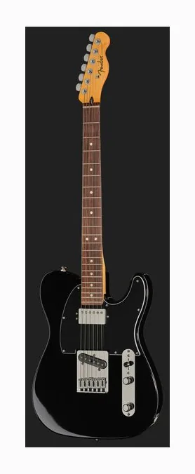 Fender Player II Tele HH RW BLK, główka z kluczami i logo