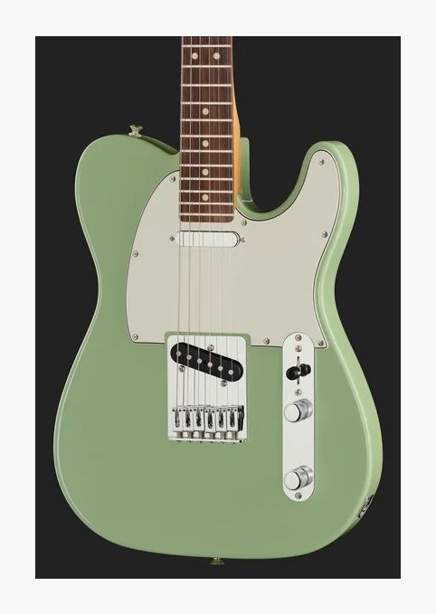 Fender Player II Tele RW BCG, główka z kluczami i logo