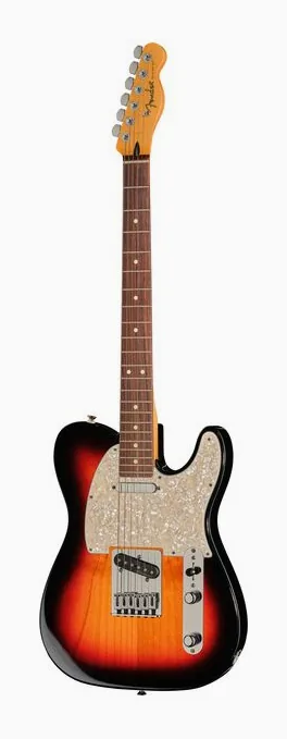 Fender Player II Mod Tele SH MN OLP z bliska od przodu