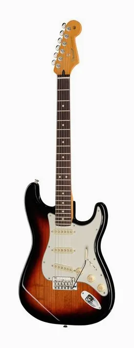 Fender Player II Mustang RW BLK ujęta od przodu na neutralnym tle