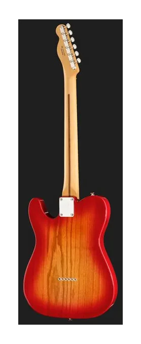 Fender Player II Jaguar RW 3TS, główka z kluczami i logo