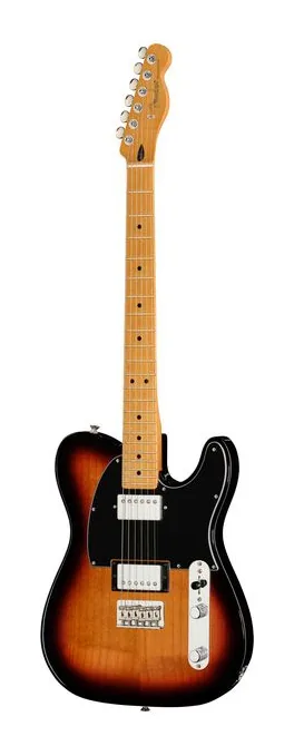 Fender Player II Strat HSS RW MNLT ujęta od przodu na neutralnym tle