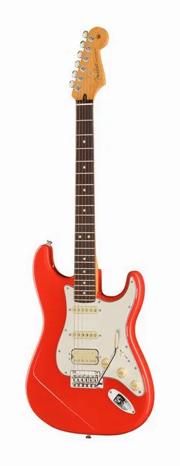 Fender Player II Strat HSS RW CRR sfotografowana frontalnie