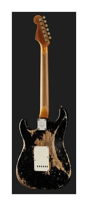 Fender Poblano Strat SHR AB, przełącznik przetworników i gniazdo wyjściowe