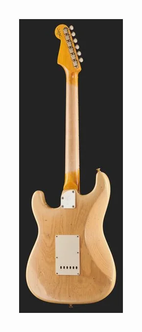 Fender Postmodern Strat MN NAB Relic, tył korpusu