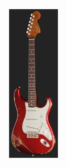 Fender Roasted Pro Hvy Relic CAR, prog zerowy i pierwsze pozycje na gryfie