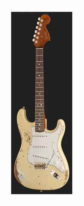 Fender Roasted Pro Hvy Relic CAR sfotografowana frontalnie